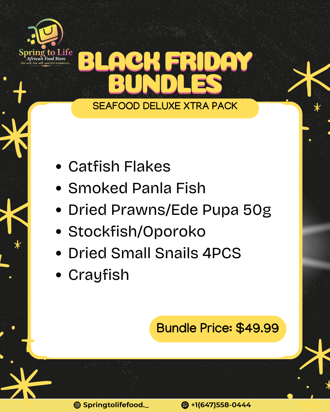 STL “SEAFOOD DELUXE XTRA PACK”